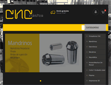 Tablet Screenshot of cnc-robotica.com